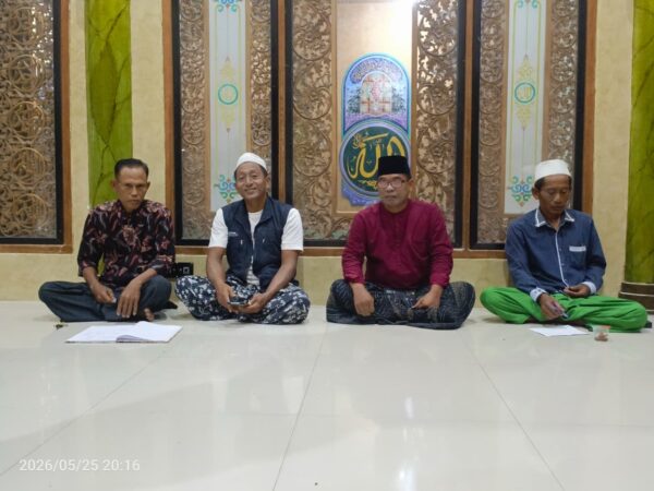 Musyawarah Pembentukan Panitia Qurba Masjid Nurul Huda