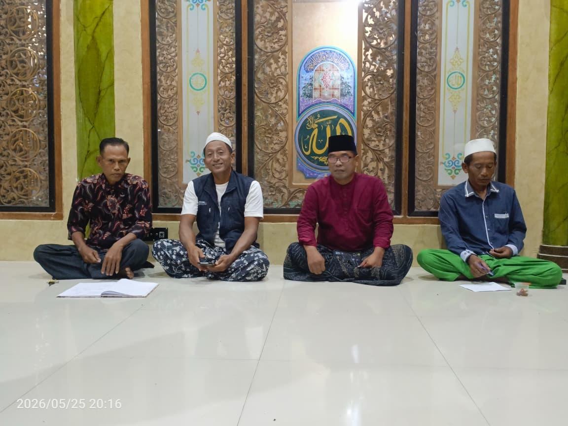 Musyawarah Pembentukan Panitia Qurba Masjid Nurul Huda