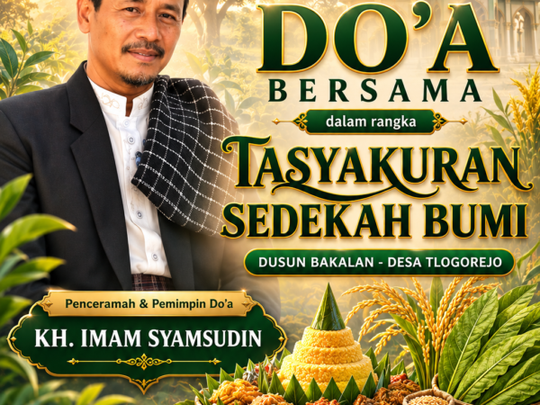 DO'A Bersama Dalam Rangka Tasyakuran Sedekah Bumi